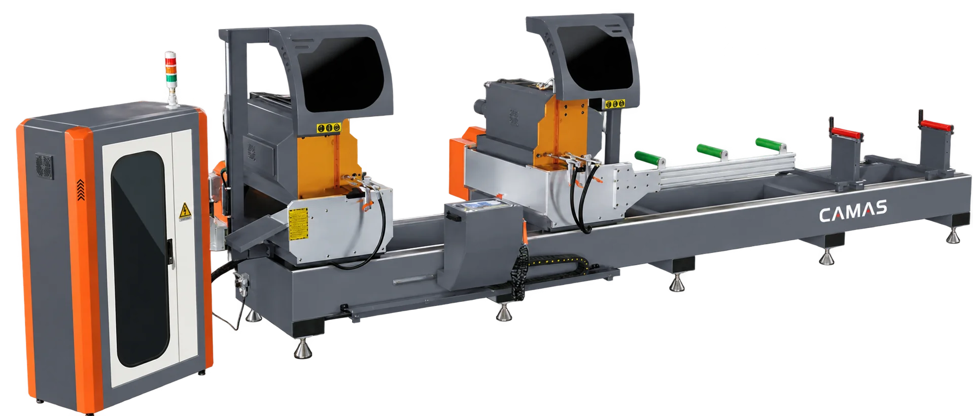 CAMAS LJZ2R-CNC-600×4500 — CNC Arbitrary-angle Double-head Saw