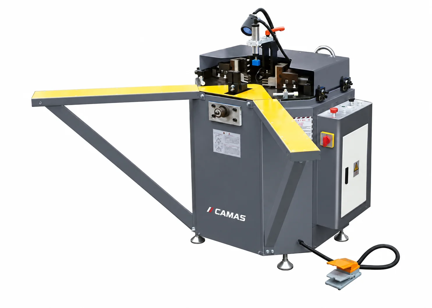 CAMAS LMB-120 — Hydraulic Synchronized Corner Crimper
