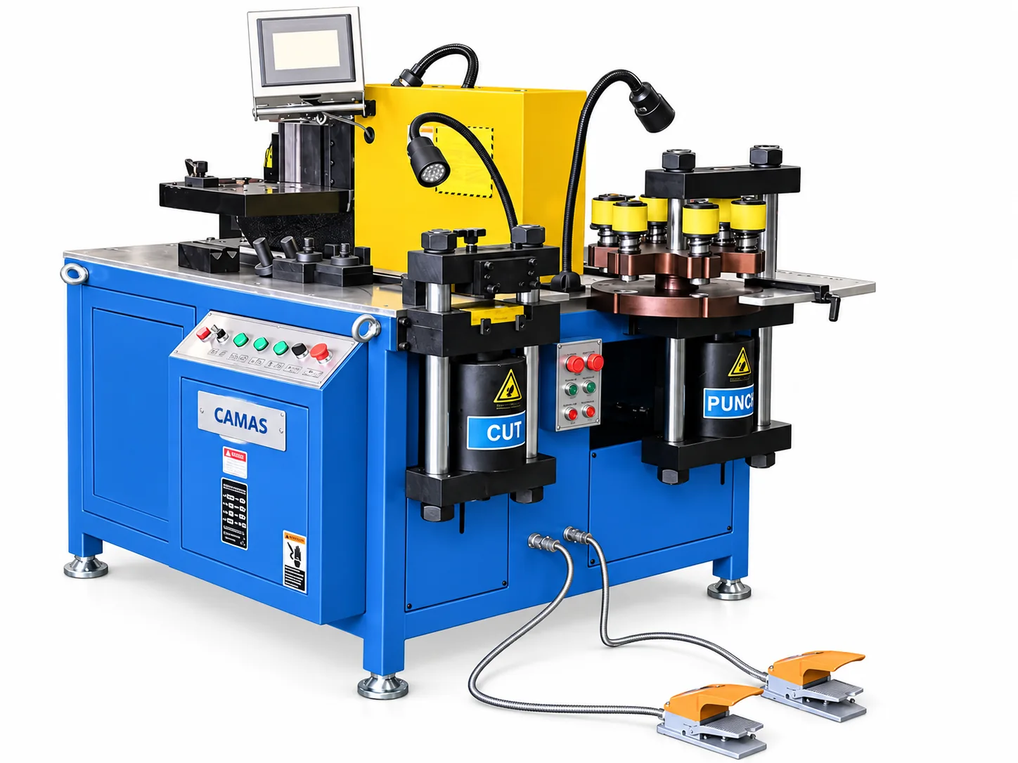 CAMAS 30-3NC — 3-in-1 Busbar Processing Machine