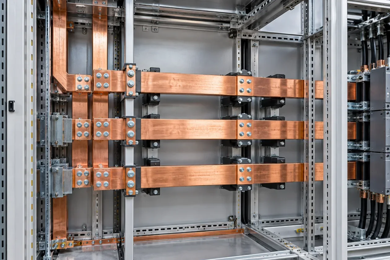 Illustration of switchgear and electrical panels applications